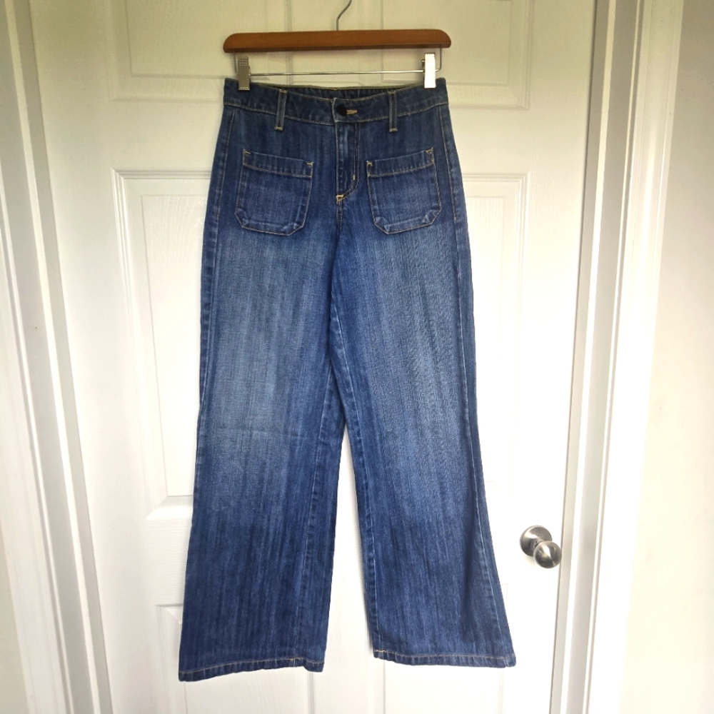 Lux Blue Flare & Wide Leg Jeans